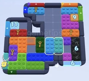 Target layout · Level 1481 · 2:54